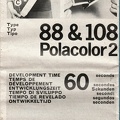 Polacolor 2 Type 88 & 108 (Polaroid) - 1977<br />(MAN0506)