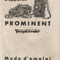 Notice : Prominent (Voigtländer) - 1933(MAN0510)