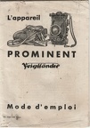 Notice : Prominent (Voigtländer) - 1933(MAN0510)