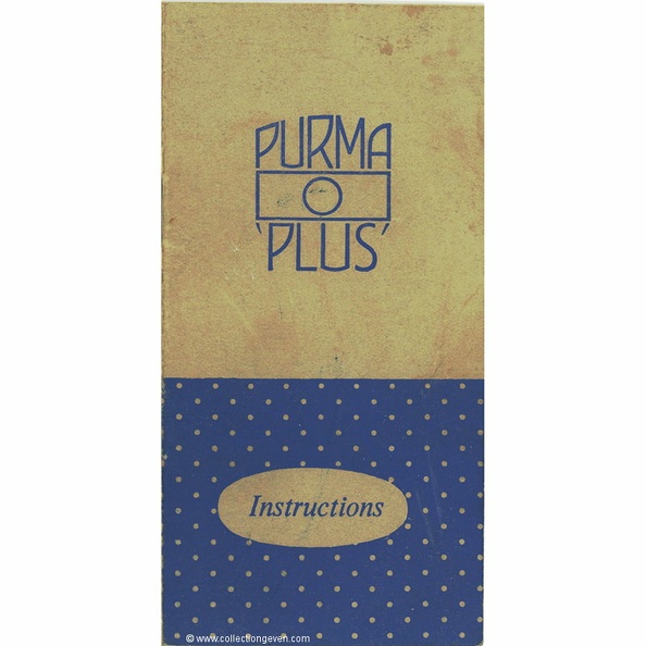 Notice : Purma Plus (Purma) - 1951(MAN0563)