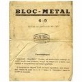 Bloc-Métal (Pontiac)<br />(MAN0589)