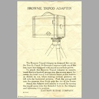 Brownie tripod Adapter (Kodak)(MAN0593)