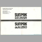 Notice : Flash auto 26SR / 260 (Sunpak)(MAN0626 01)