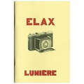 Notice : Elax (Lumière)<br />(MAN0633)