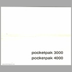 pocketpak 3000, pocket 4000 (Schmidt)(MAN0643)