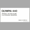Notice : Autoflash 440 (Olympia)<br />(MAN0645)