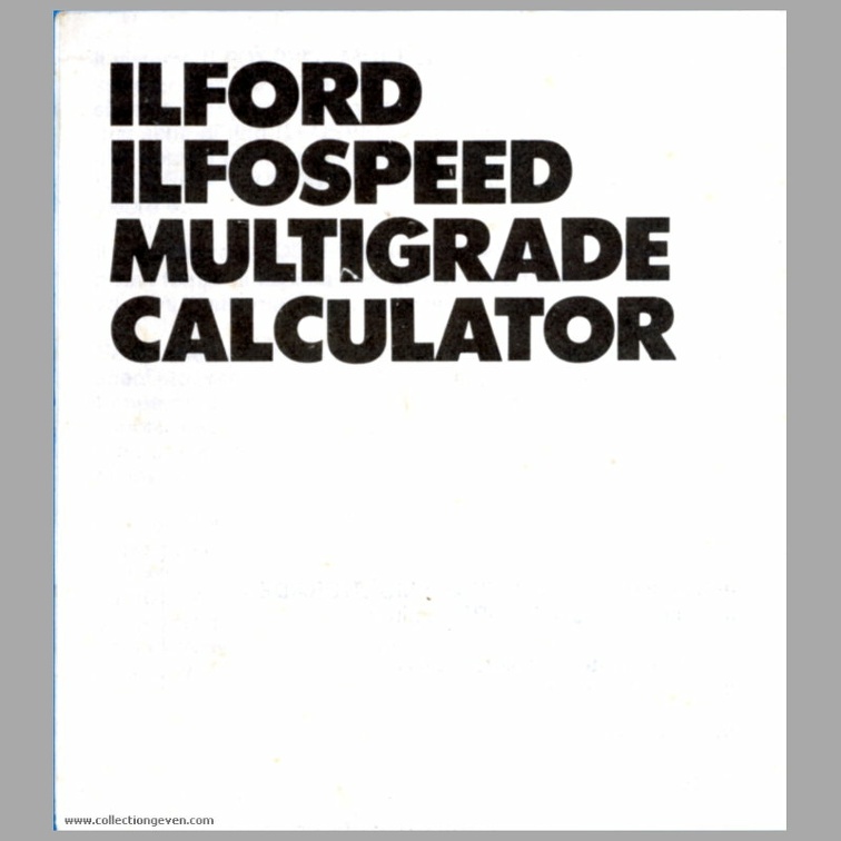Ilfospeed (Ilford)(MAN0686)