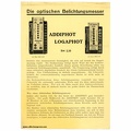 Notice : Addiphot, Logaphot (Lange)<br />(MAN0756)