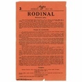 Notice : Rodinal (Agfa)<br />(MAN0757)