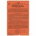 Notice : Rodinal (Agfa)(MAN0757)