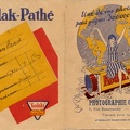 Pochette : Kodak Pathé<br />(NOT0142)