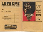 Pochette : Lumière(NOT0149)