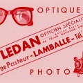 Buvard : A. Ledan, Optique, Photo(NOT0200)