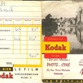 Pochette : Kodak<br />(Photo-Ciné, Toulon)<br />(NOT0212)