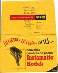 Pochette : Kodak, camera Instamatic(-)(NOT0232)