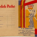 Pochette : Kodak-Pathé<br />(P.S. Chrétien, Saint-Germain-En-Laye)<br />(NOT0244)