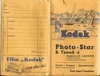 Pochette : Kodak(Photo - Star R. Tzaud, Lausanne)(NOT271)