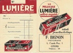 Pochette : Lumière Lumichrome(F. Bignon, Gisors)(NOT024)