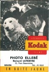 Pochette : Kodak(Ellebé, Rouen)(NOT0294)
