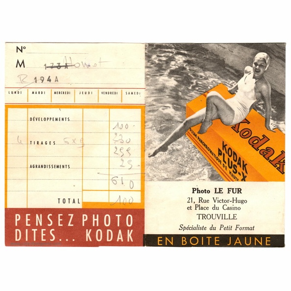 _double_ Pochette : Kodak(Le Fur, Trouville)(NOT0297d)