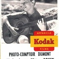 Pochette : Kodak(Photo - Comptoir Dumont, Amiens)(NOT298)