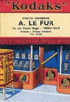 Pochette : A. Le Fur (Kodak)(NOT0300)