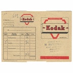 Pochette : Kodak(Buffetrille, Rouen)(NOT0309a)