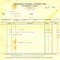 Facture Eastman Kodak Company - 1932(NOT0346)