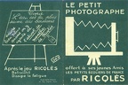 Le Petit Photographe, Ricqlès (Louis Lumière)(NOT0352)
