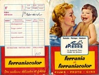 Pochette : Ferrania et Ferraniacolor(Pierre, Thiers)(NOT0437)