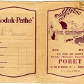 Pochette : Kodak Pathé<br />(NOT0449)