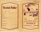 Pochette : Kodak Pathé(NOT0449)