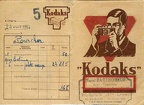 Pochette : Kodaks(M. Barthomeuf)(NOT452)