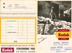 Pochette : Kodak(A. Page, Orléans)(NOT0454)