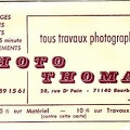 Carte de visite : Photo Thomas, Bourbon-Lancy(NOT0461)