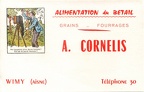 Buvard : A. Cornelis, Alimentation du bétail, Wimy(NOT0492)