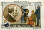 Chromo : Inventeurs, Niépce, Photographie (Nestlé)(NOT0495)