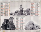 Calendrier PTT - 2014(NOT0521)