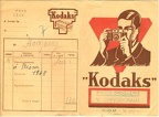 Pochette : Kodaks(V. Chevodonnat, Riom)(NOT543)