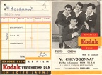 Pochette : Appareils Kodak Films(V. Chevodonnat, Riom)(NOT0546)
