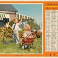 Calendrier PTT - 1959<br />(NOT0553)