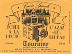 Etiquette de vin de Touraine(NOT0557)