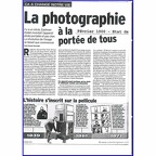 Article:  La photographie à la portée de tous - 2006(NOT0569)