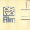 <font color=yellow>_double_</font> Pochette de renvoi de film (Orwo)<br />(NOT0590a)