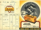 Pochette : Kodak Plus-X(Hauchard, Lens)(NOT0638)