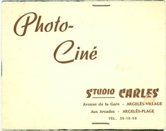 Album photo Studio Carles, Argelès(NOT0662)