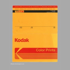 Pochette : Color Prints (Kodak)(-)(NOT0684)