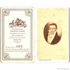 Carte de visite : Constant Peigné, Nantes(NOT0691)