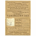 Pochette : Todd-Becker(T. Becker, Sioux City - 113 x 166)(NOT0694)