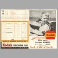 Pochette : Kodak<br />(G. Martin, Orléans)<br />(NOT0745)